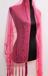 Beaded Shawl 6330-C